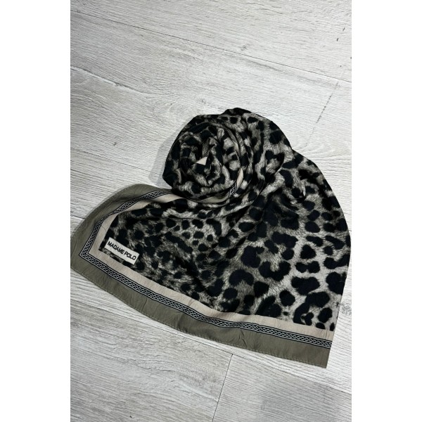 Dijital Bambu Pamuklu Şal 018Y/